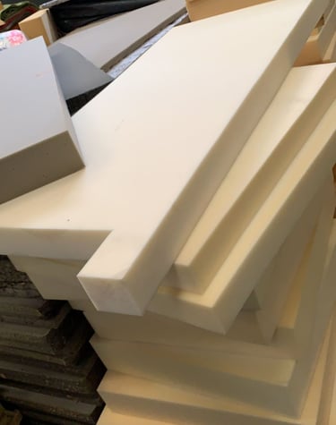 Goma espuma industrial cortada a medida