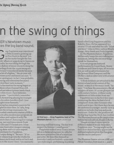 Greg Poppleton Interview Sydney Morning Herald
