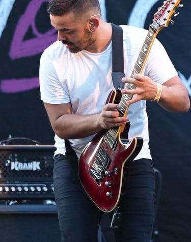 Sidoine guitariste de watchers band
