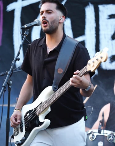 David bassiste de watchers band