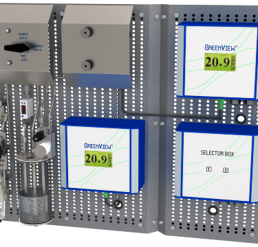 O2 Analyzer Green Instrument for Inert Gas