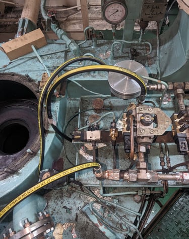 Hose for Pilot burner Main Burner recirculating for Inert Gas generator