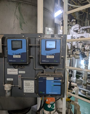 Oxus OA-Z-IG2 Oxygen analyzer for inert gas generator