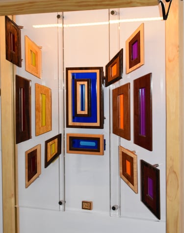 TIMES SQUARE wall pic-art supports-bar light-richWOODart.com-34"x36" 32 lbs.+
