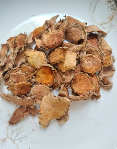 Dried Turmeric Slices