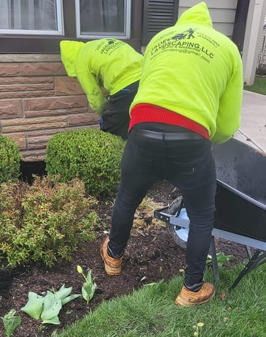 Residential lawn mowing service Fairfield OH