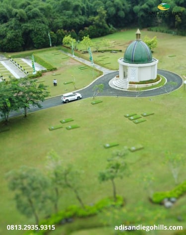 San Diego Hills Memorial Park Makam konsep taman indah terawat