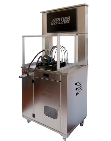 Maquinaria de GRMTronics para reparación de la hidráulica