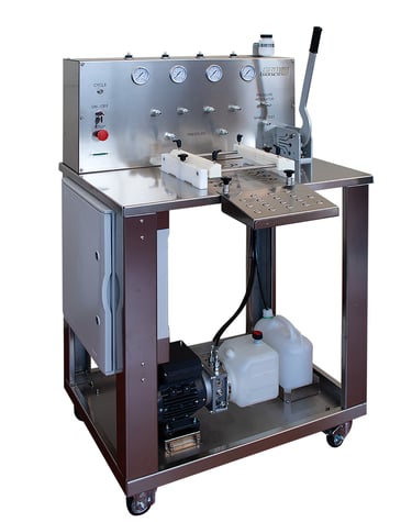 Maquinaria especializada para la presión y prueba del ABS del coche