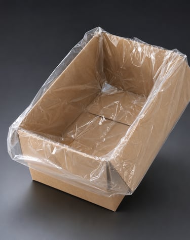 New Guru Nanak Plastic LD liner bag fitted in cardboard box for hygienic storage and industrial packaging use