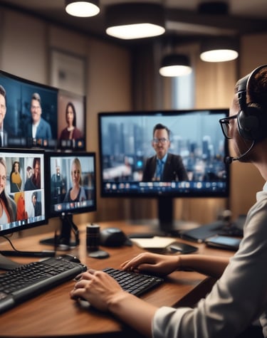 A cultural festival scene with colorful traditional costumes and lively dancing.