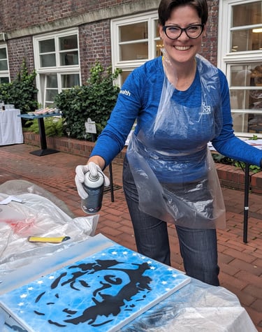 Team building graffiti workshop in Hamburg / Teambuilding Graffiti Workshop in Hamburg