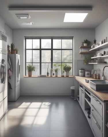 Close-up of bright orange disposable gloves neatly arranged on a black background