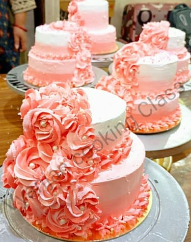 Tier cake vyanjan Bakers