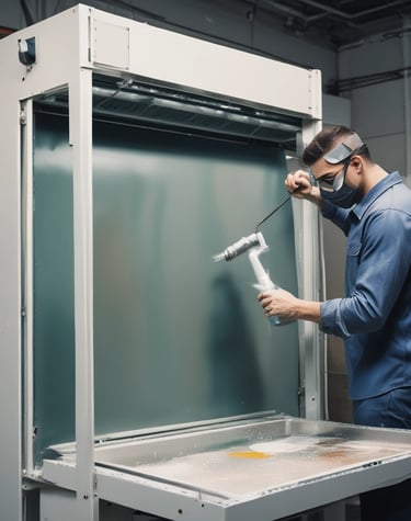 A close-up of a beautifully crafted metal railing.