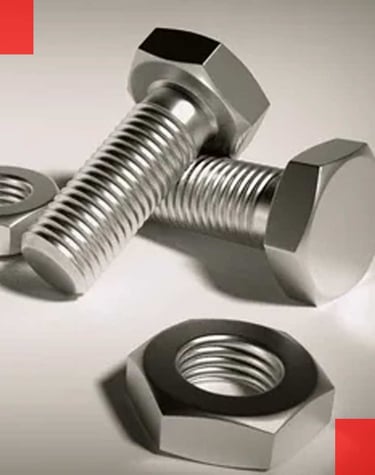 Nickel alloy fasteners and bolts - Inconel hex bolts