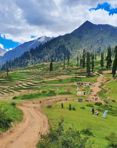 Beautiful view of Kaghan valley Pakistan 