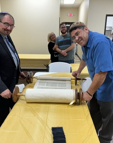 Rolling Torah with Rabbi Rudnick