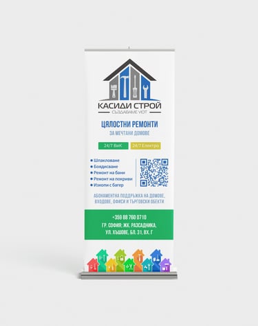 Graphic design services for banners and poster design