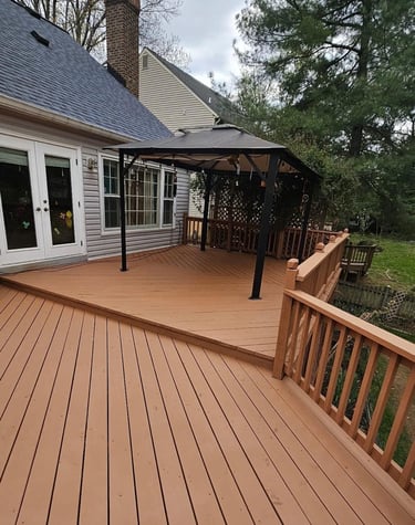 PATIO AND HOME IMPROVEMENTS IN HERDON VIRGINIA- CONSTRUCTION SAG