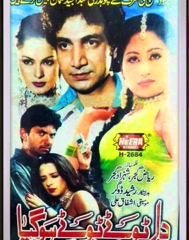 Dil Tote Ho Gaya.Urdu21, March 2003Amir Kefi, Veena Mailk, Lucky Ali, Shahid Hameed,Saleem Murad