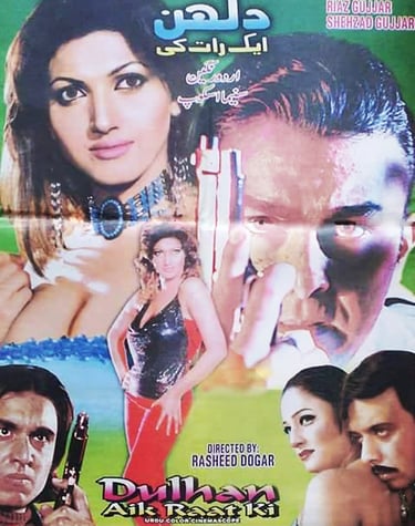 Zakhmi Aurat(Dulhan Ek Raat Ki)	Urdu June 2006 Shan, Fakhar Imam, Sana, Jahangeer Jani. SALEEM MURAD