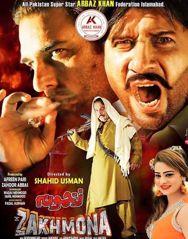 Zakhmona(Pashto 2017) Written By Saleem Murad. Arbaz Khan ,Sumbal Khan ,Jahangir Jani ,Afreen Pari