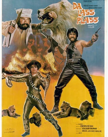 Las Pe Las	Pashto	03, February 1989	Khanam, Baddar Muneer, Tariq Shah, Nemat Serhaddi