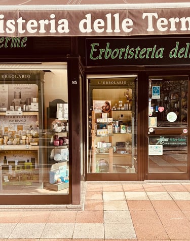 a store front of a store with a storefront window
