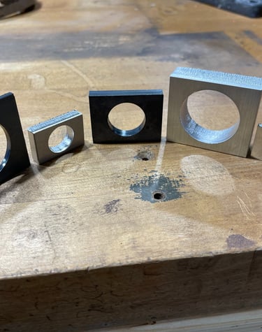 Laser Cut Steel, Aluminum, and Stainless Steel