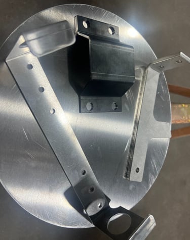 Bending Laser Cut Brackets