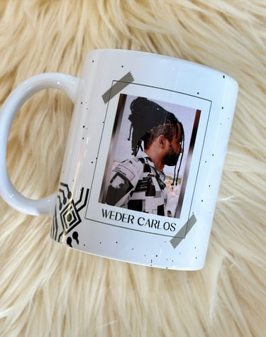 Caneca padrão estampada personalizável