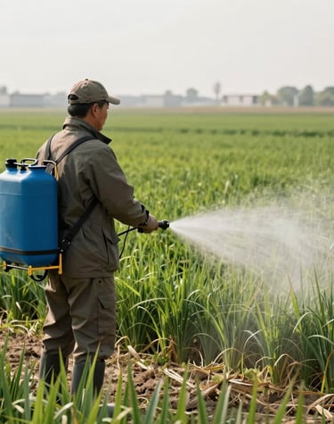 a close up of a field of wheat