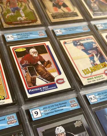 a few of our vintage cards that GCG graded this year