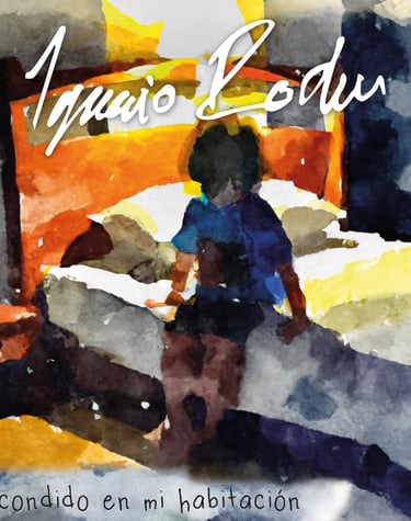 Portada "Escondido en mi habitación"