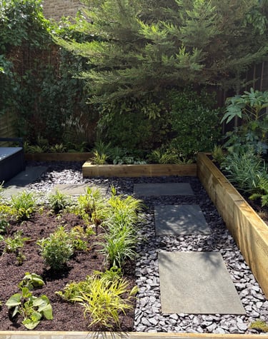 Residential garden transformation in South East London