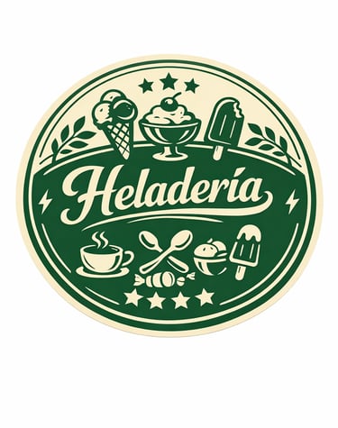 Logo Heladerias en Mayor Julio Dionisio Otano Itapua Paraguay