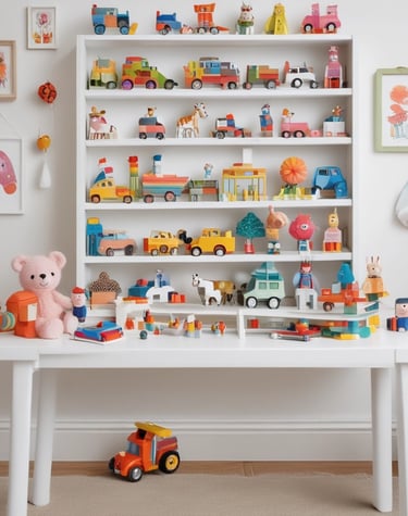 Stylish kitchen accessories arranged for showcase.