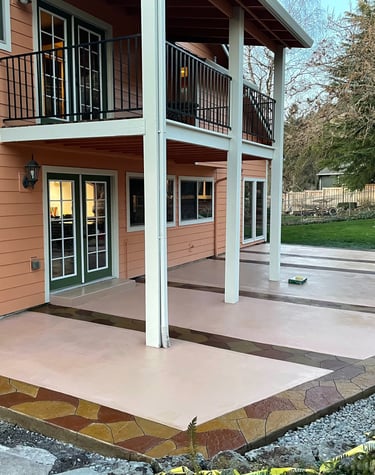 Concrete porch replacement