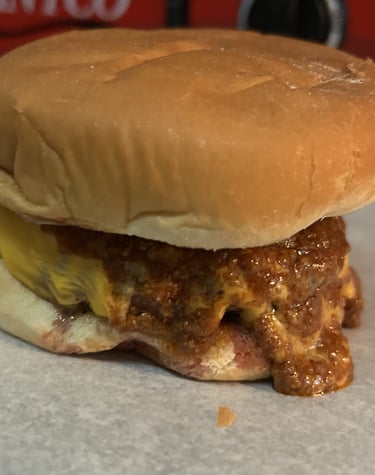 Yankees Burger - with Miner's Mischief Sauce