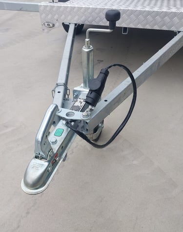 Ledscherm trailer aansluiting