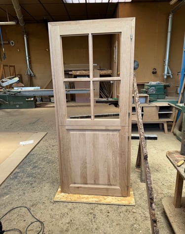 Porte sur mesure, Alexis Maheut - Artisan Menuisier à Livry-Louvercy