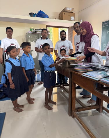 DONORIAM donation to school students2