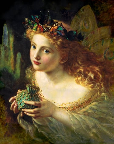 sophie  anderson the fair face of woman