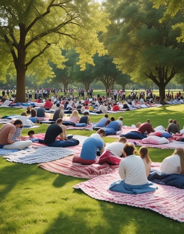 A vibrant gathering of Baha'i youth sharing ideas.