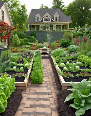 a reflection of a windmill in a puddle of water