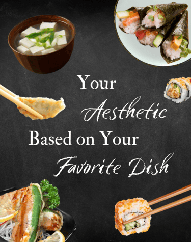 a sushi restaurant flyer