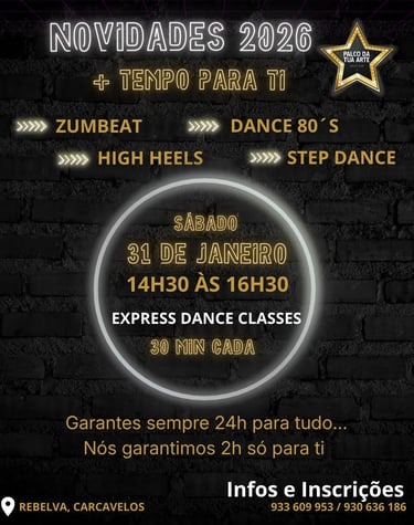 Novidades 2026 + Tempo para Ti