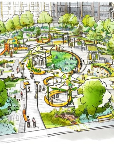 Urban revitalization Toronto Canada