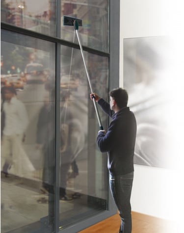 Glazenwasser Meppel - Telescopisch ramen wassen